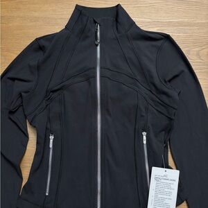 Lululemon Black Define Cropped Jacket Size 6
